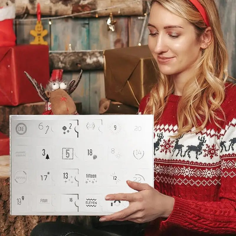 Yarn Advent Calendar – 24 mini skeins of wool yarn
