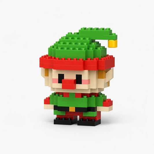 Building Blocks Set – eight festive designs, DIY models