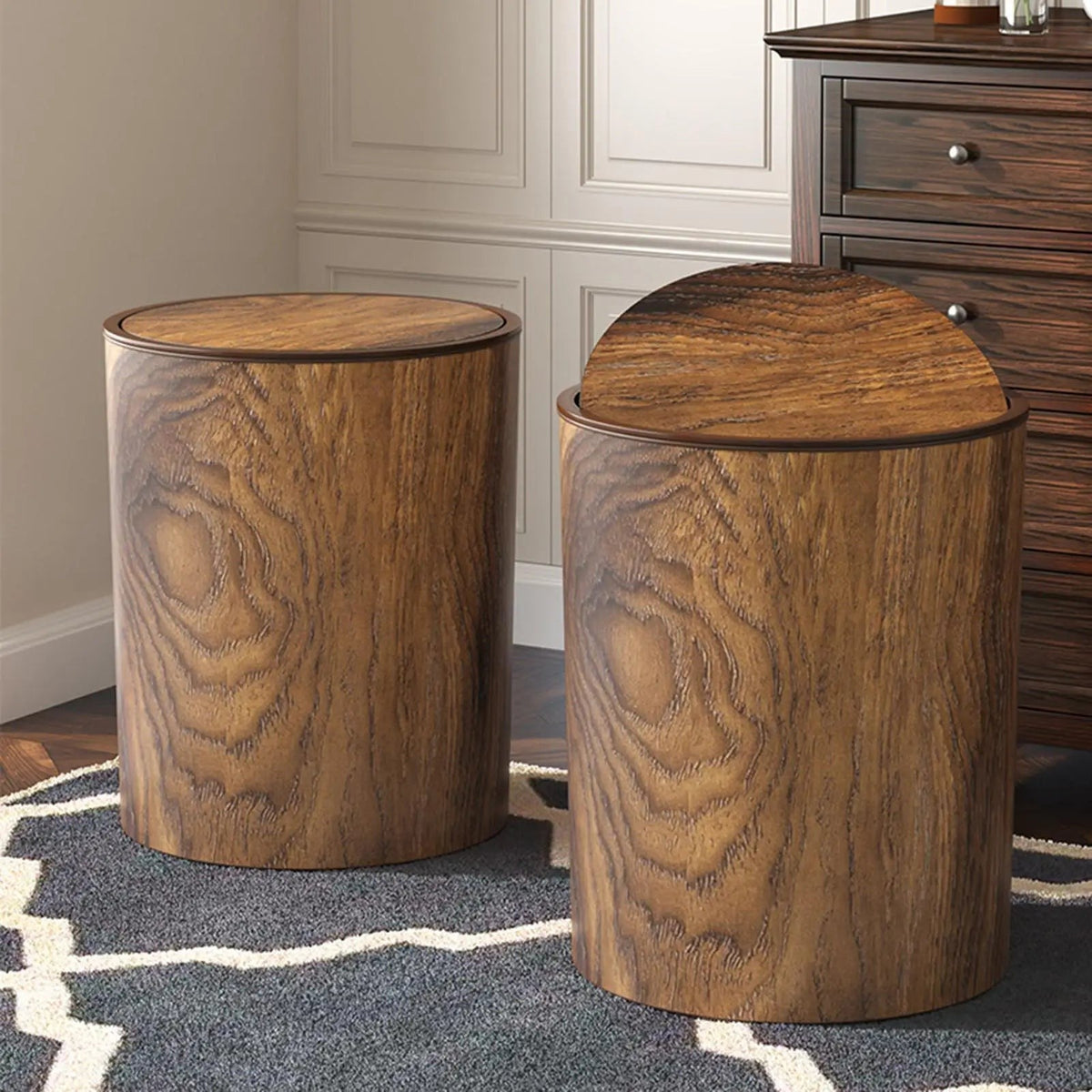 Swing Lid Waste Bin