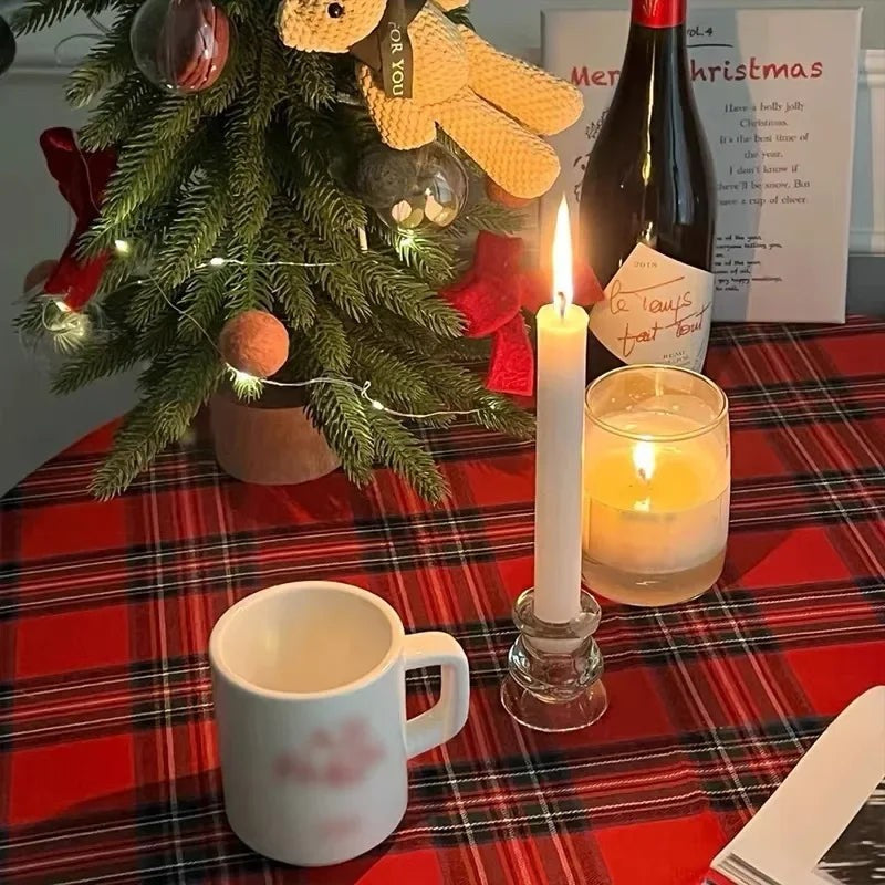 Tartan Christmas Tablecloth