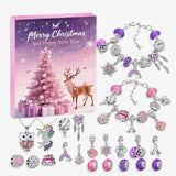 DIY Bracelet Advent Calendar – 24 charms, beads and a chain to assemble