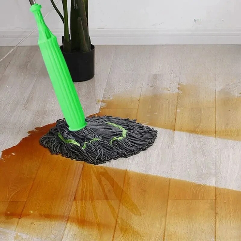 Mop and Bucket Set – hands-free wringing, wet and dry compartments