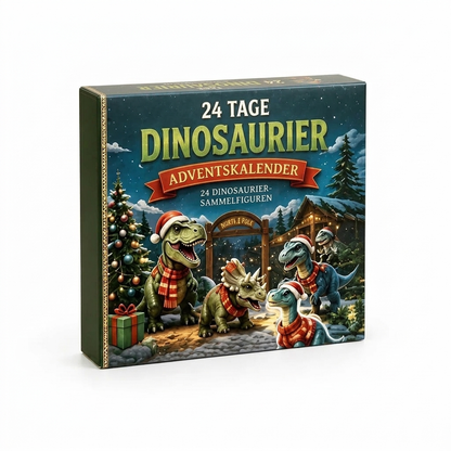 Dinosaur Advent Calendar – 24 acrylic dinosaur figures to collect