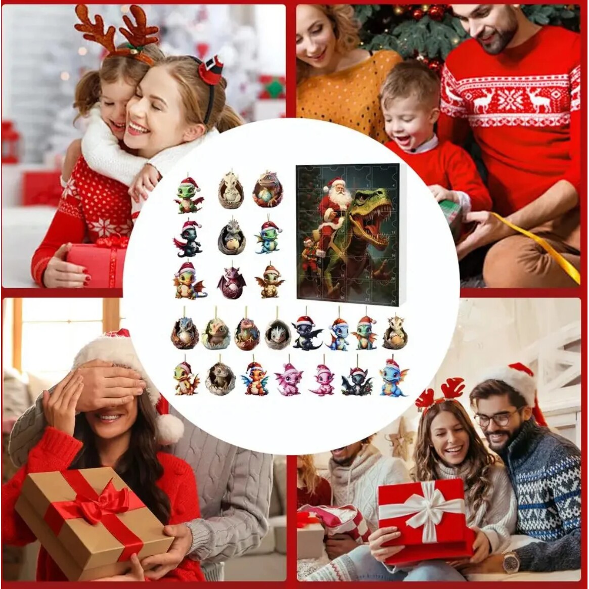 Animal Ornament Advent Calendar – 24 hanging figures for the tree