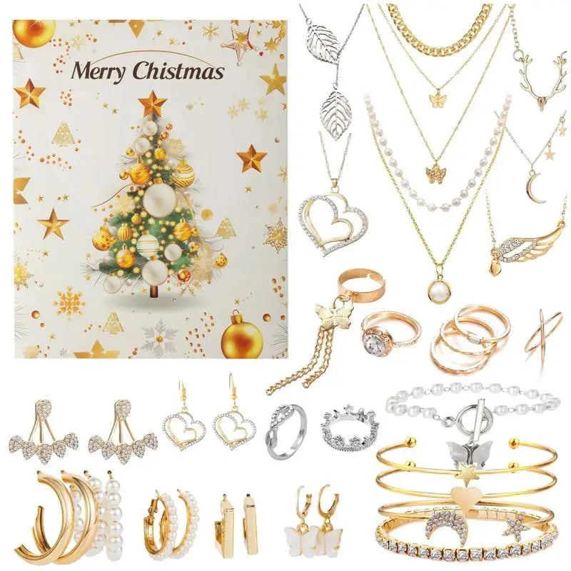 Jewellery Advent Calendar – necklaces and rings, something new each day