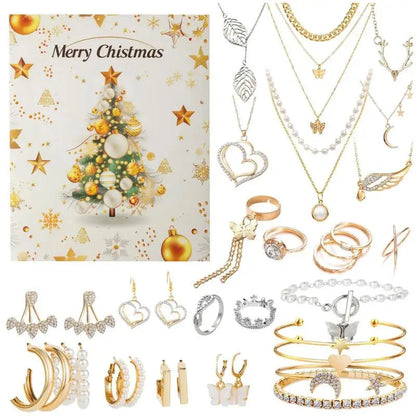 Jewellery Advent Calendar – necklaces and rings, something new each day