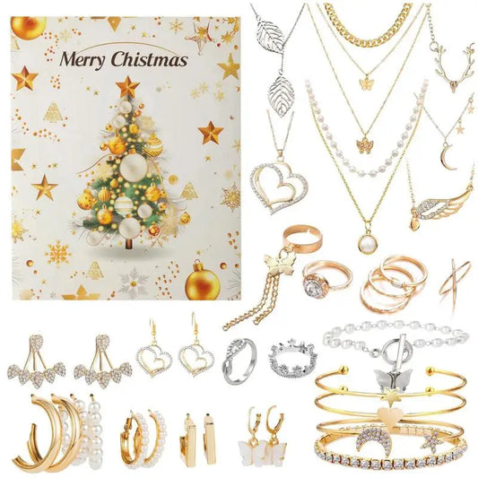 Jewellery Advent Calendar – necklaces and rings, something new each day