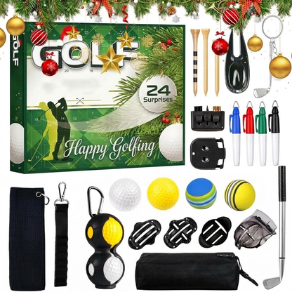 Golf Advent Calendar – 24 doors of tees, markers and practice balls
