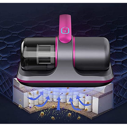 Dust Mite Vacuum – UV lamp, see-through dust cup, three colours