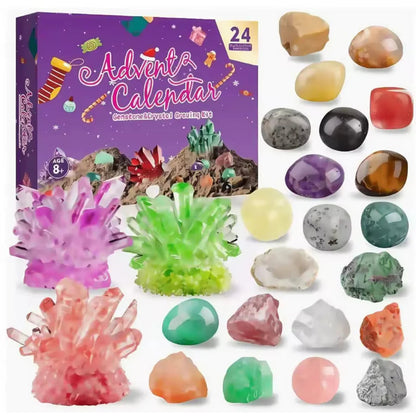 Gemstone Advent Calendar – 24 natural stones for collectors