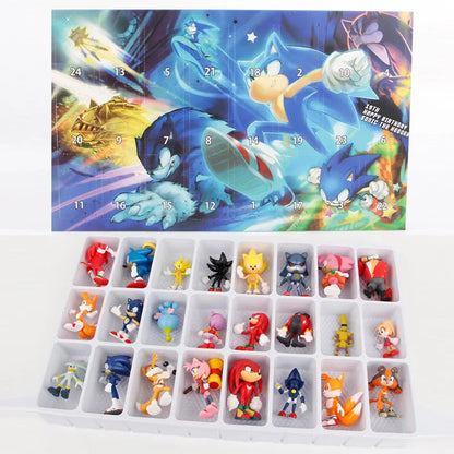 PVC Figure Advent Calendar – 24 collectible characters in several sets