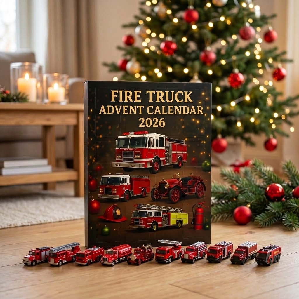 Fire Truck Advent Calendar – photo 1