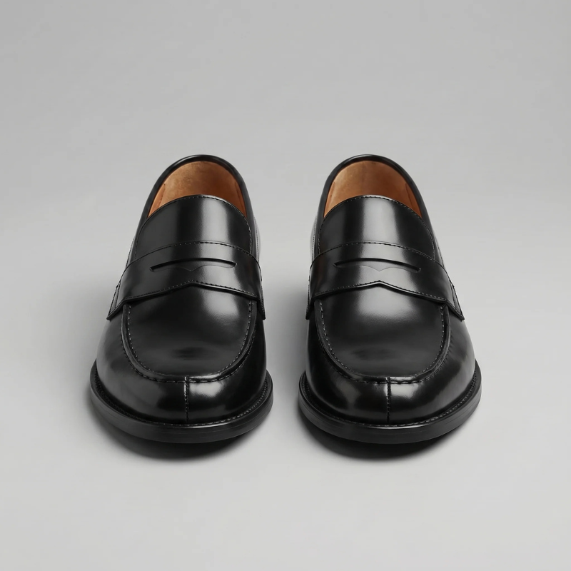Mens Loafers – penny strap, slip-on, polished leather