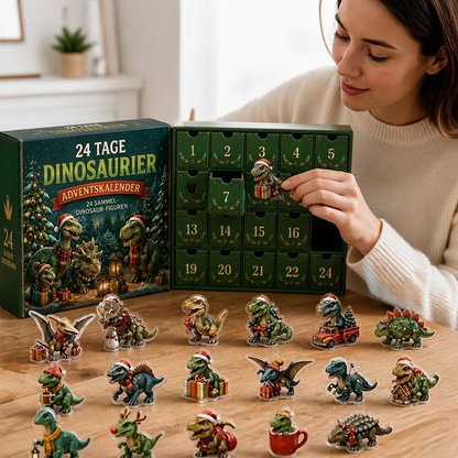 Dinosaur Advent Calendar – 24 acrylic dinosaur figures to collect