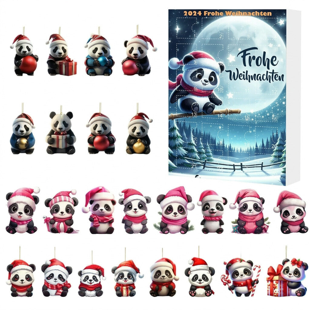 Animal Ornament Advent Calendar – 24 hanging figures for the tree