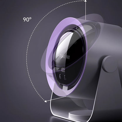 Desk Fan – quiet running, three speeds, LED display