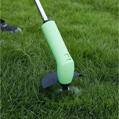 Cordless Whipper Snipper – mini grass trimmer, rechargeable, extension pole