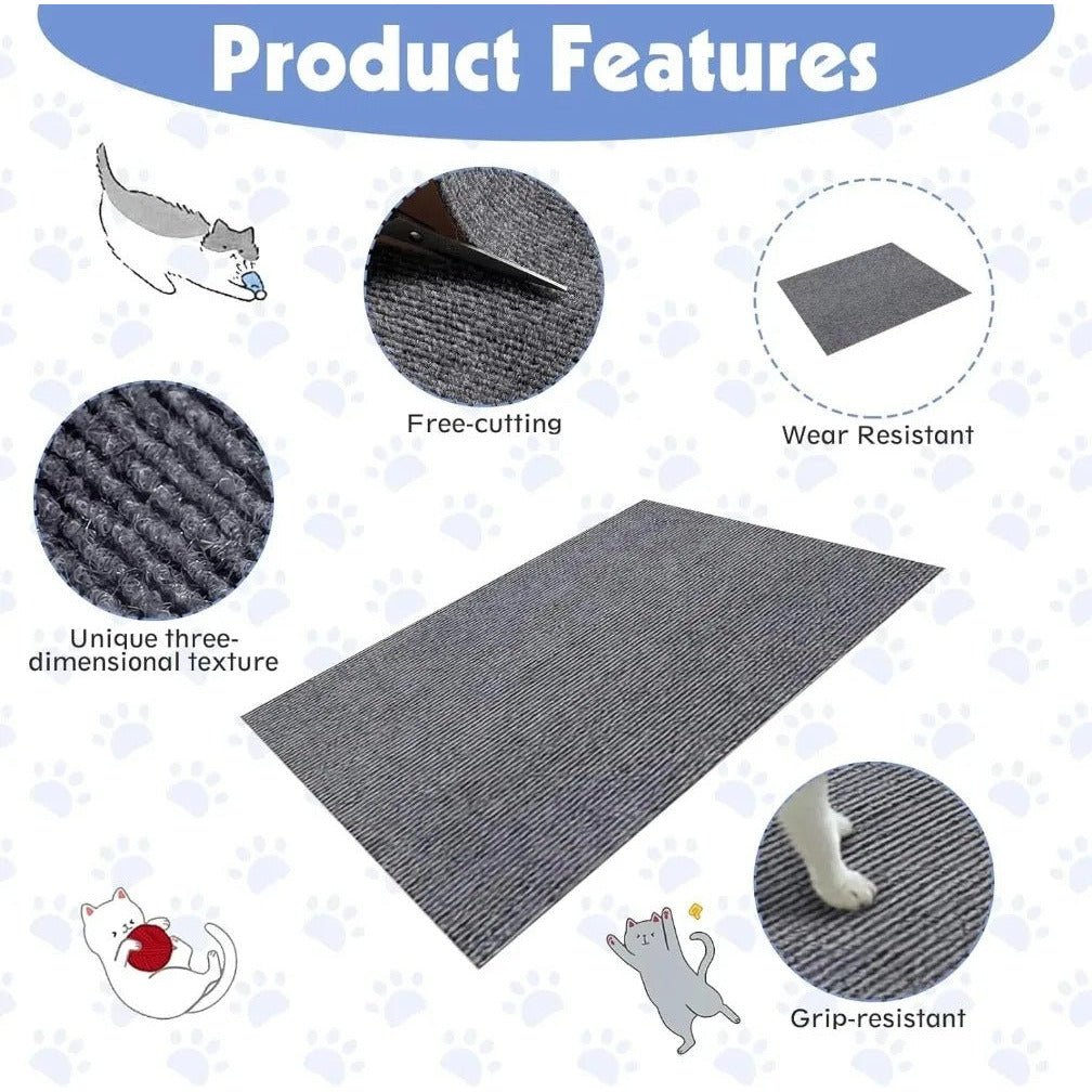 Cat Scratch Protector – self-adhesive, trim to fit, six colours