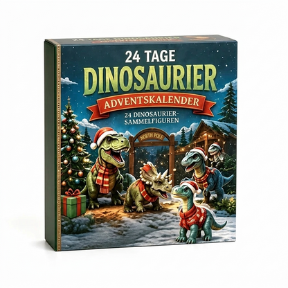 Dinosaur Advent Calendar – 24 acrylic dinosaur figures to collect