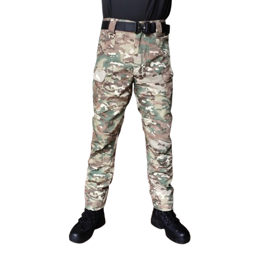 Tactical Cargo Pants – eight pockets, ripstop cotton blend, knee pad inserts
