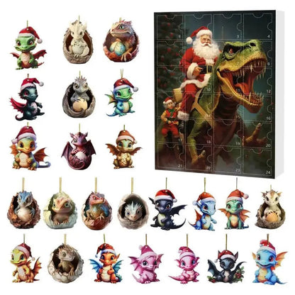 Animal Ornament Advent Calendar – 24 hanging figures for the tree