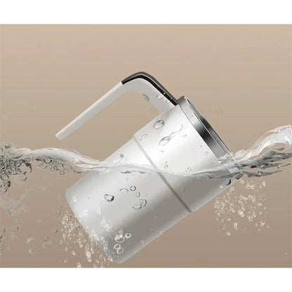 Self Stirring Mug – magnetic stirrer, temperature display, rechargeable