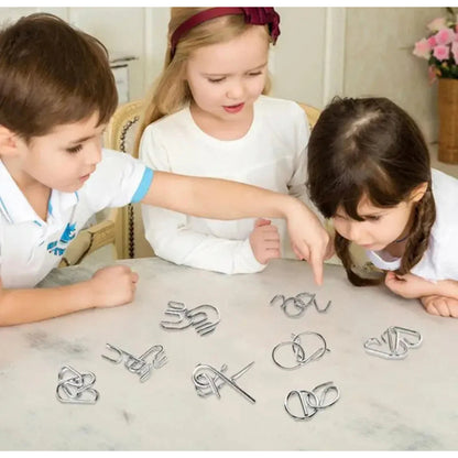 Brain Teaser Advent Calendar – 24 metal wire and wooden puzzles