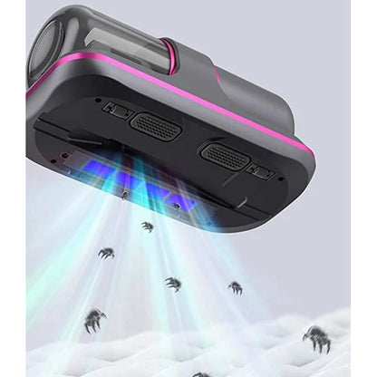 Dust Mite Vacuum – UV lamp, see-through dust cup, three colours