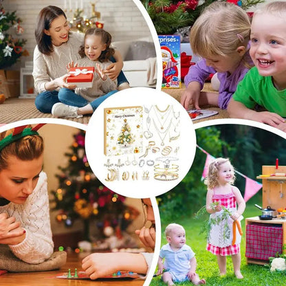 Jewellery Advent Calendar – necklaces and rings, something new each day