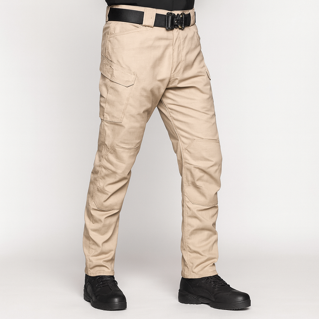 Tactical Cargo Pants – eight pockets, ripstop cotton blend, knee pad inserts