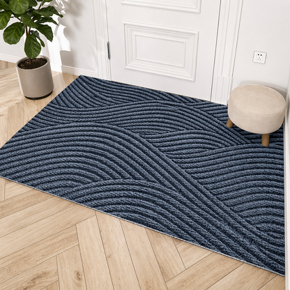 Textured Door Mat – non-slip backing, indoor or outdoor, four colours