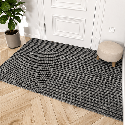 Textured Door Mat – non-slip backing, indoor or outdoor, four colours