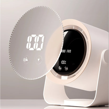 Desk Fan – quiet running, three speeds, LED display