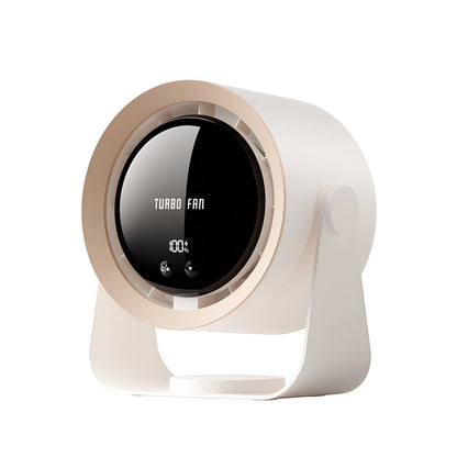 Desk Fan – quiet running, three speeds, LED display