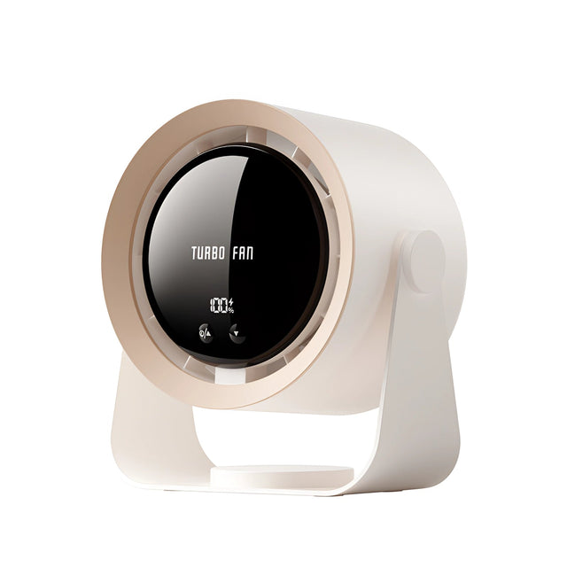 Desk Fan – quiet running, three speeds, LED display