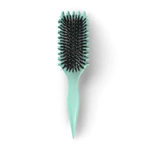 Curl Brush – defines and separates curls, flexible bristles, tail handle