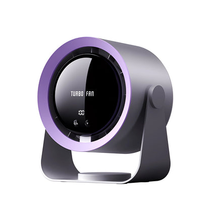 Desk Fan – quiet running, three speeds, LED display