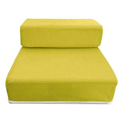 Foldable Dog Steps – two low steps, non-slip mesh, removable cover