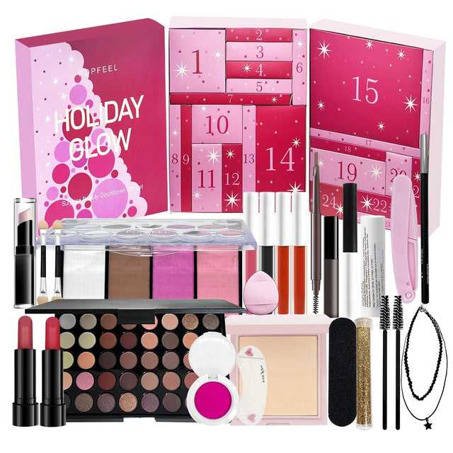 Beauty Advent Calendar – 24 Skincare and Makeup Pieces