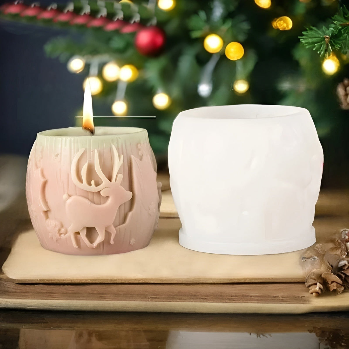 3D Silicone Candle Mould