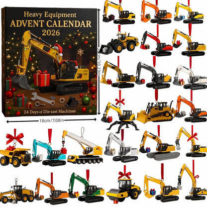 Construction Advent Calendar – 24 Die-Cast Machines