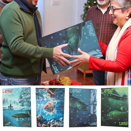 Fishing Advent Calendar – 24 Lures, Four Assortments