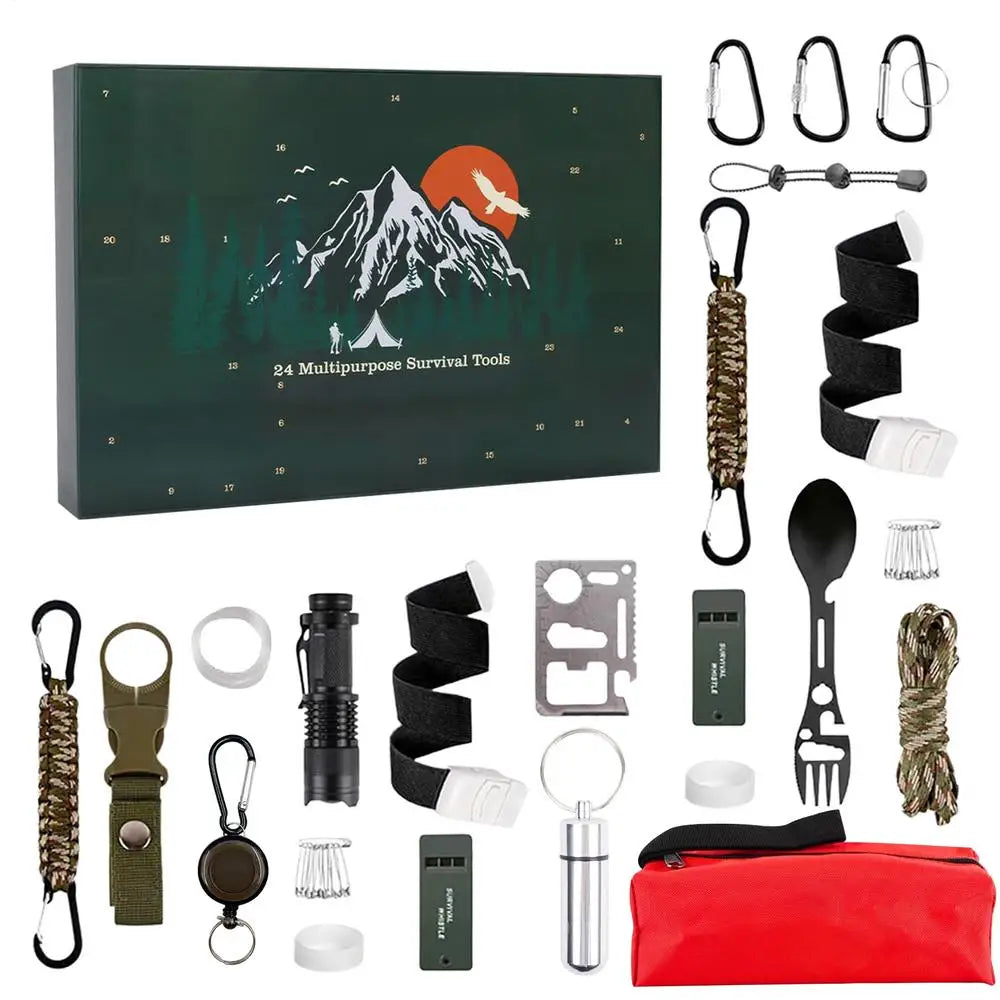 Survival Advent Calendar – 24 Outdoor Tools and Gear