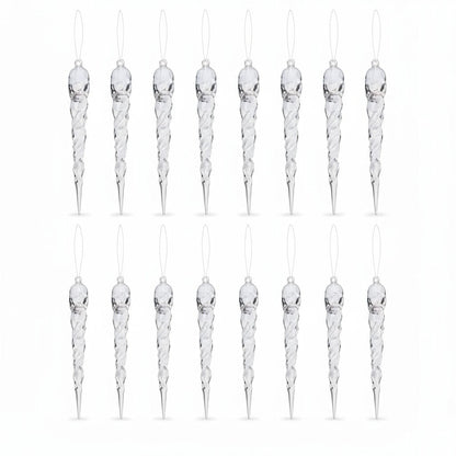Acrylic Icicle Tree Ornaments