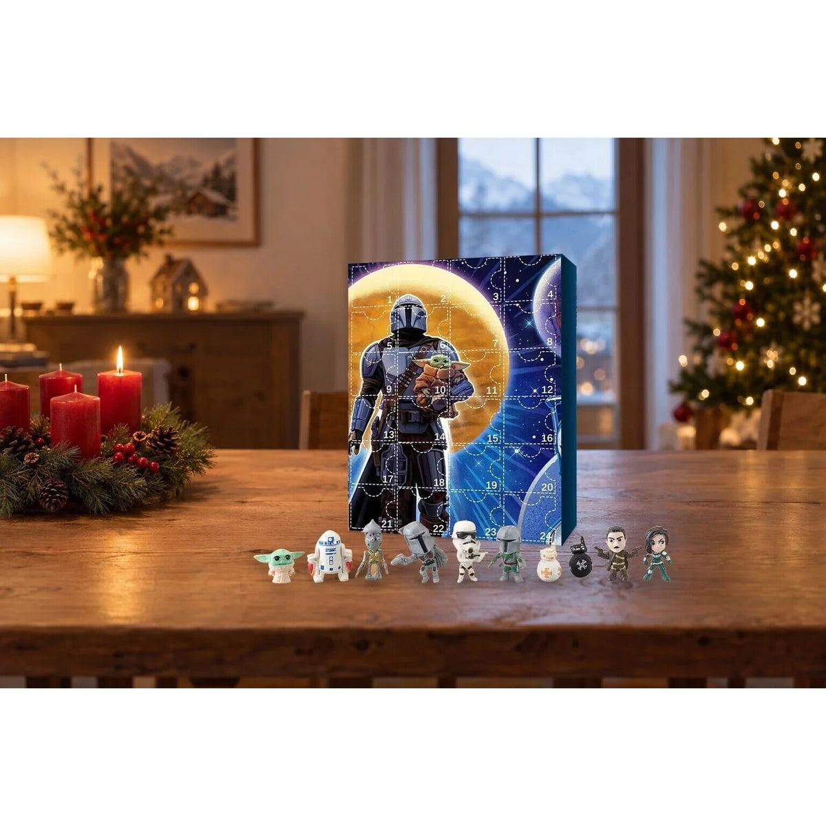 Advent Calendar – 24 Mandalorian minifigures, daily surprises