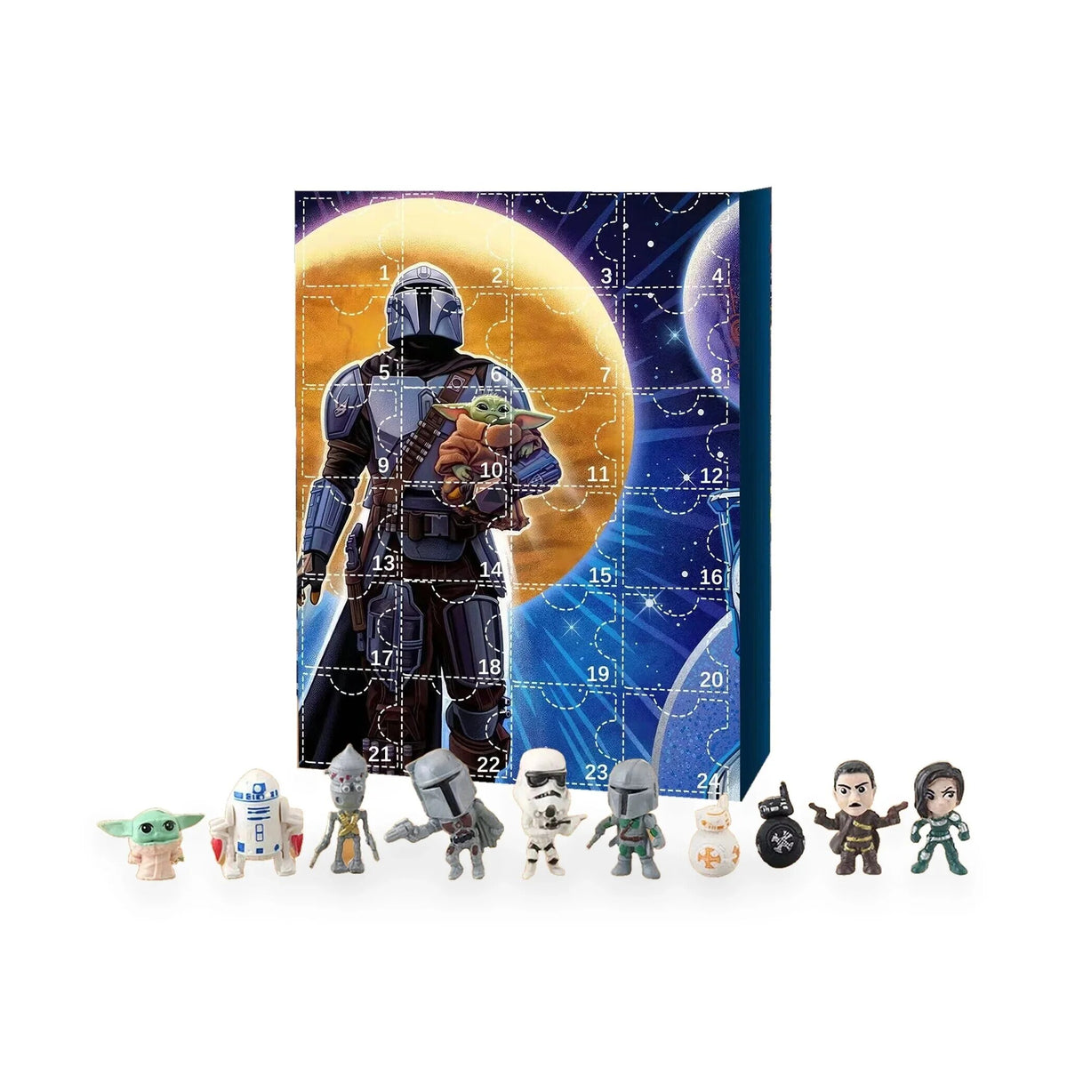 Advent Calendar – 24 Mandalorian minifigures, daily surprises