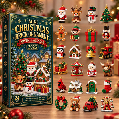 Advent Calendar – 24 mini-sets, plastic, daily assembly