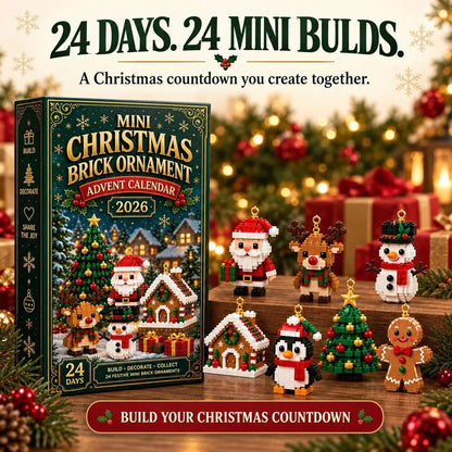 Advent Calendar – 24 mini-sets, plastic, daily assembly