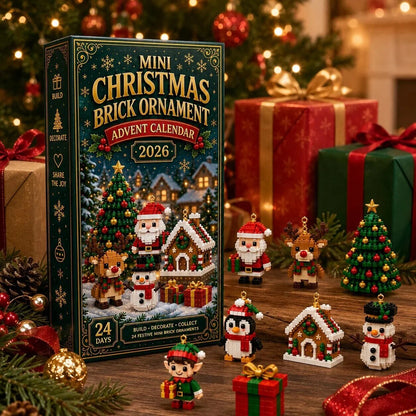 Advent Calendar – 24 mini-sets, plastic, daily assembly
