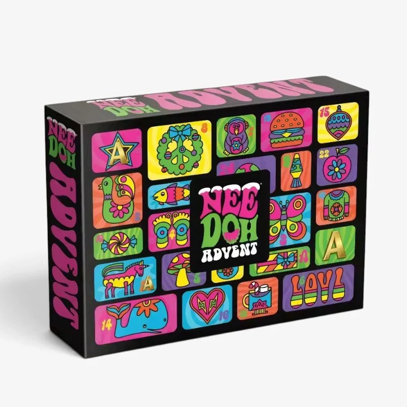 Advent calendar – 24 squishy figures, Christmas countdown